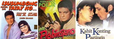 12 blockbuster films that made FPJ “Da King” of the box office.